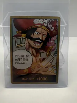 One Piece CCG - Gol.D.Roger GOLD DON!! Card - Carrying On His Will OP-13 English - Image 1