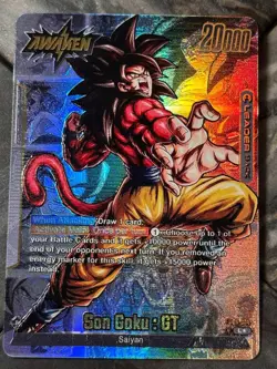 FB03-104 Goku GT Custom Leader Card - Dragon Ball Fusion World TCG - Orica/Proxy - Image 2