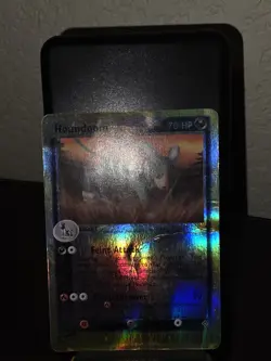 Pokemon TCG Houndoom EX Dragon 34/97 Reverse Holo Uncommon Card 2003 - Image 2