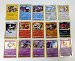 15 Pokemon Mew TCG Common Cards Celebrations NM/M Lugia Dialga Bulk Lot Holo - Image 1