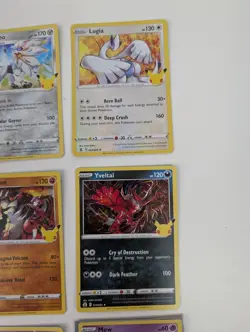 15 Pokemon Mew TCG Common Cards Celebrations NM/M Lugia Dialga Bulk Lot Holo - Image 4