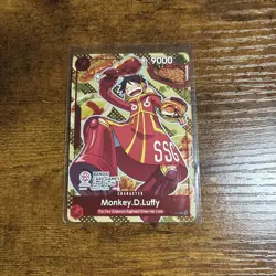 NM Monkey.D.Luffy (P-080) Bandai Card Fest 24-25 Promo! One Piece Card Game ENG - Image 1