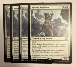 MTG - X4 Rescue Retriever - The Brothers' War - 288 - Regular - Rare Playset - Image 1