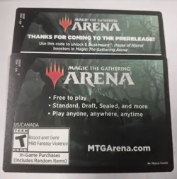 MTG Arena Duskmourn House of Horror Digital Packs Code Magic the Gathering - Image 1