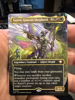 Szarel, Genesis Shepherd (Borderless) Edge of Eternities Regular 4 NM - Image 1