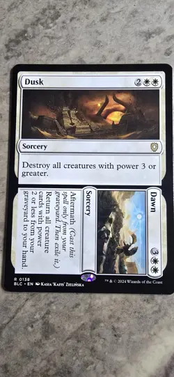 Dusk Dawn Commander: Bloomburrow Regular Sorcery Rare MTG NM - Image 1