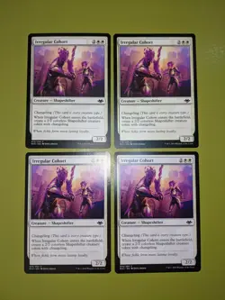 Irregular Cohort x4 Modern Horizons 4x Magic the Gathering MTG - Image 1