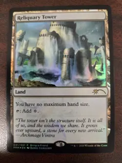 Reliquary Tower NM FOIL Bring a Friend PROMO MTG FREE SHIPPING - Image 1