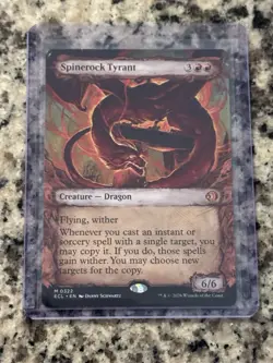 x1 Spinerock Tyrant (0322) - Showcase M MTG Lorwyn Eclipsed M/NM, English - Image 1