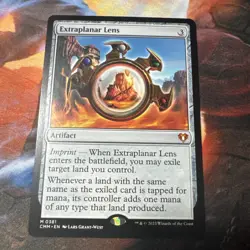 Extraplanar Lens Commander Masters MTG NM - Image 1