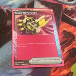 Pokemon Scoop Up Cyclone 128/131 Sv: Prismatic Evolutions Ace SPEC Rare Holo - Image 1