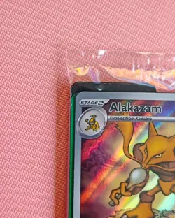 Alakazam MEP 009 Pokemon Center Mega Evolution Promo (Sealed) - Image 2
