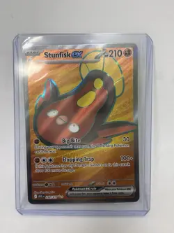 Stunfisk EX 252/217 - Pokemon TCG: Ascended Heroes Full Art NM - Image 1