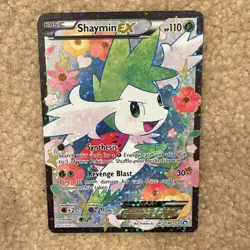 Pokemon Shaymin EX Legendary Treasures RC21/RC25 2013 Basic HP110 Ultra Rare Ho… - Image 1