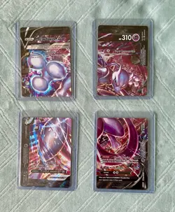 Pokemon TCG SWSH Mewtwo Greninja Zacian Morpeko V-UNION 4 Sets Of 4 Promos - Image 4