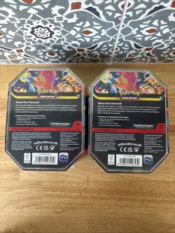 Pokemon Mega Charizard -Set of 2- Tins - Image 3