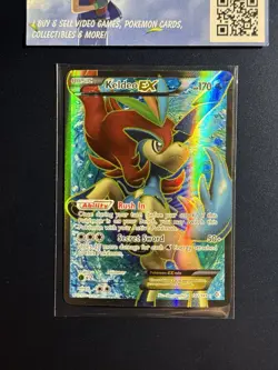 Pokemon Keldeo EX 142/149 Boundaries Crossed Full Art Ultra Rare Holo - Image 2