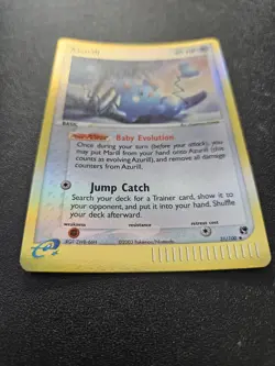 Pokemon EX Sandstorm Azurill Reverse Holo 31/00 EXC-NEAR MINT - Image 2