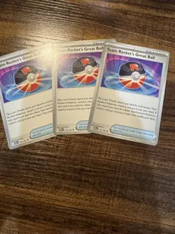 Team Rocket's Great Ball 175/182(Destined Rivals) Uncommon NM Pokemon 1x - Image 1