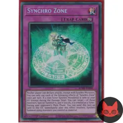 Yugioh Synchro Zone BLMR-EN048 Secret Rare 1st Edition NM - Image 1