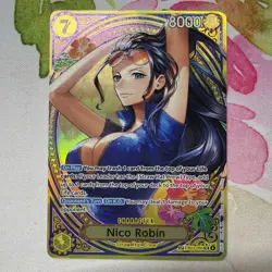 ONE PIECE Card Game Nico Robin EB03-055 SP Parallel Heroines English 2026 - Image 1