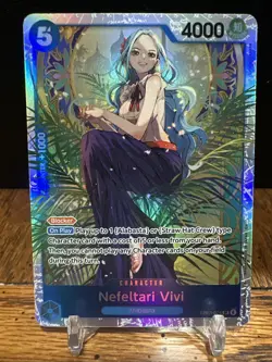 One Piece Heroine’s Edition Extra Booster Nefeltari Vivi EB03-024 SR English - Image 1