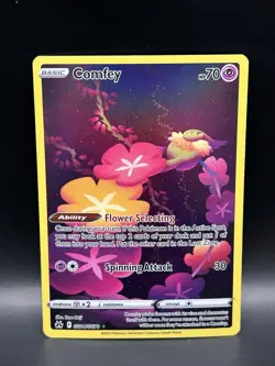 Comfey GG14/GG70 - Pokemon Crown Zenith Galarian Gallery Card - NM - Image 1