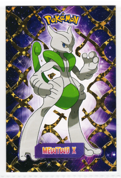 POKEMON - SHINY CARD DATABASE * MEWTWO X - GOLD FOIL - BOX HIT - Image 1
