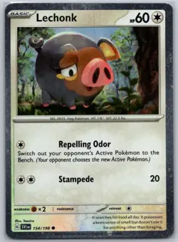 Lechonk - (Cosmo Holo) (Cosmos Holo) 154/198 Miscellaneous Cards & Products NM - Image 1