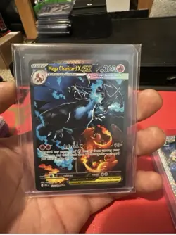 Mega Charizard X ex SAR 125/094 Phantasmal Flames English 2025 - CHASE CARD - Image 1