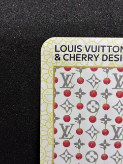 Louis Vuitton x Murakami Trading Card Monogram Cherry Blossom White 035 Japanese - Image 3