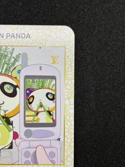 Louis Vuitton x Takashi Murakami Louis Vuitton Panda Trading Card 005 C Japanese - Image 4