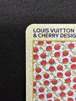 Louis Vuitton x Murakami Trading Card Monogram Cherry Blossom White Japanese 034 - Image 3