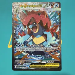 Mega Feraligatr EX Full Art Holo SIR Ascended Heroes Pokemon Card 274/217 - Image 1