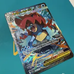 Mega Feraligatr EX Full Art Holo SIR Ascended Heroes Pokemon Card 274/217 - Image 2