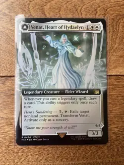 Magic Final Fantasy Venat, Heart of Hydaelyn EXTENDED ART FOIL FIN R 434 - Image 1