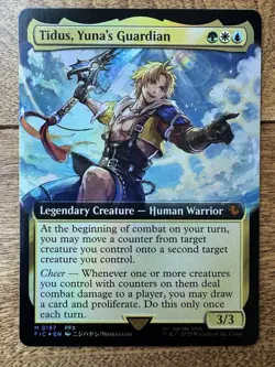 Tidus, Yuna's Guardian Extended Art FOIL Magic Final Fantasy #0187 - Image 1