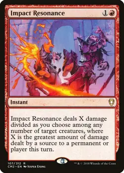 1x Impact Resonance NM Eng MTG - Commander Anthology 2 - Image 1