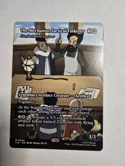 The Mechanist, Tactical Tinkerer 0004 - MTG Avatar - Borderless - Image 1