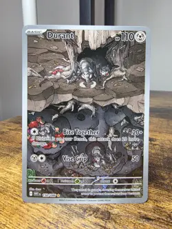 Pokemon Durant 150/086 Illustration Rare Holo SV: White Flare NM - Image 1