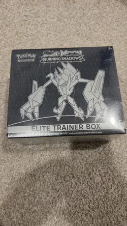 Pokemon Sun and Moon Burning Shadows Elite Trainer Box 820650802416 - Image 1
