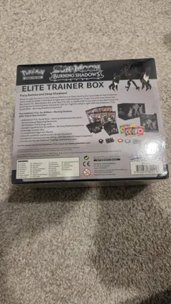 Pokemon Sun and Moon Burning Shadows Elite Trainer Box 820650802416 - Image 2