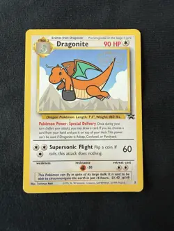 Pokemon TCG Dragonite #5 Black Star Promo WB the First Movie Stamped Card - Image 1