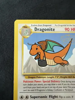 Pokemon TCG Dragonite #5 Black Star Promo WB the First Movie Stamped Card - Image 2
