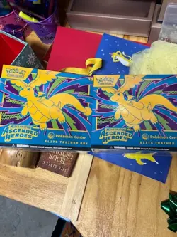 Pokemon Ascended Heroes Pokemon Center PC Exclusive ETB - New Sealed X2 - Image 1