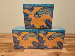 3x Pokemon TCG Ascended Heroes ETB Elite Trainer Box NEW & SEALED *IN HAND* - Image 1