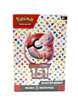 Pokemon TCG Scarlet and Violet 151 Booster Bundle 6 Packs Set SEALED - Image 1