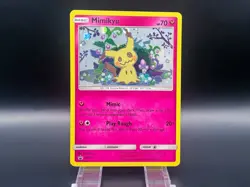 POKEMON TEAM UP SM BLACK STAR PROMO MIMIKYU #SM163 SWIRL - Image 1