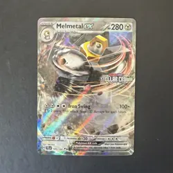 Pokemon Melmetal ex 105/142 Sv07: Stellar Crown Double Rare Holo Stamped 280HP - Image 1