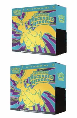 Pokemon Ascended Heroes Elite Trainer Box ETB Lot Of 2 ✅PRESALE✅ - Image 1